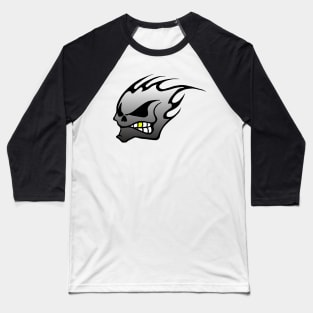 SkullHead Golden Tooth Baseball T-Shirt